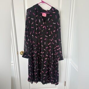 Kate Spade Candy Print Long-sleeve dress size 12